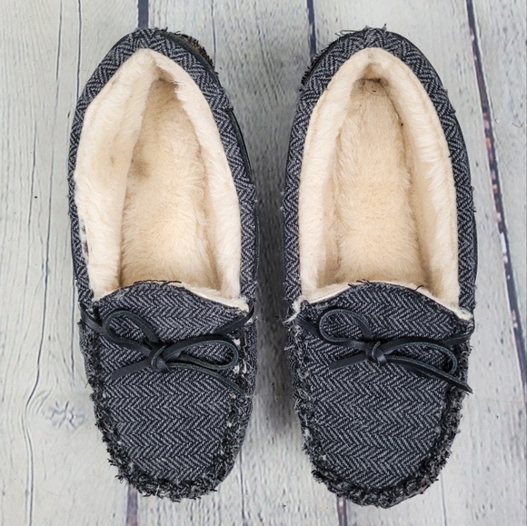 LAMO | Britain Moc II slip-on plush slippers - Picture 1 of 8
